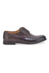 Stringate Marroni In Vera Pelle Made in Italy PT911 40