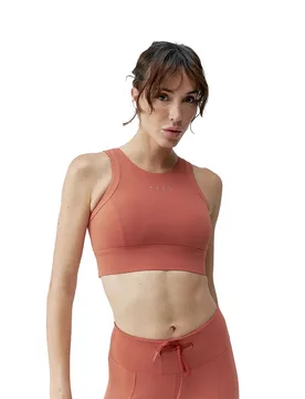 Haut De Sport à Maintien élevé Esme Marsala M - Born Living Yoga - FashionsVida