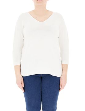 Maglione in cotone PANNA M