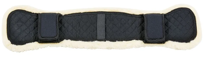 Sattelgurtschoner ART-FUR, schwarz-natur, M (60-70)