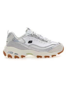 Scarpe bianche con inserti iridescenti e Memory Foam D'Lites Dazzling Shine 40