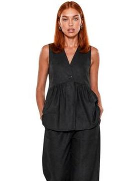 Blusen Gilet Lino Bottoni 17589 Eu S;Eu M;Eu Xs Female