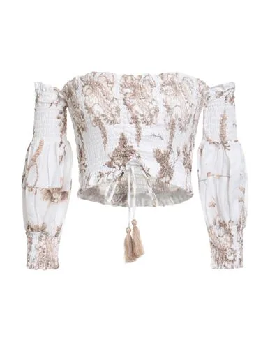 Top Mujer Beige ONESIZE Mujer - Alberto Caruso - FashionsVida