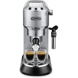 Cafetera espresso manual de bomba De´Longhi Dedica EC685.M con sistema cappuccino