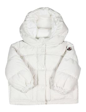Moncler Jr Giacca imbottita bianca