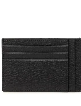 Jumbo GG Embossed Leather Card Holder - Gucci - FashionsVida