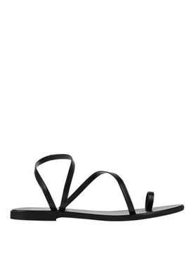 Sandalias de dedo Mujer Negro 37 Mujer
