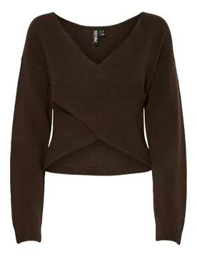 PCNANU LS REV DRAPE KNIT BC female
