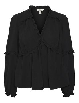 VERO MODA Blusa 'BIZZY' negro