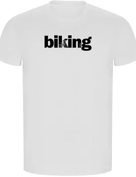 T-shirt à Manches Courtes Word Biking Eco - Kruskis - FashionsVida