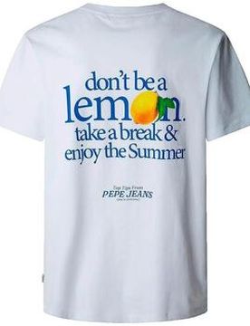 T-Shirts & Poloshirts T-Shirt Décontracté Blanc Eu M Male