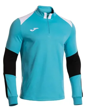 Sweat à Demi-zip Danubio Fluor Turquoise / Black 12-14 Années Garçon - Joma - FashionsVida