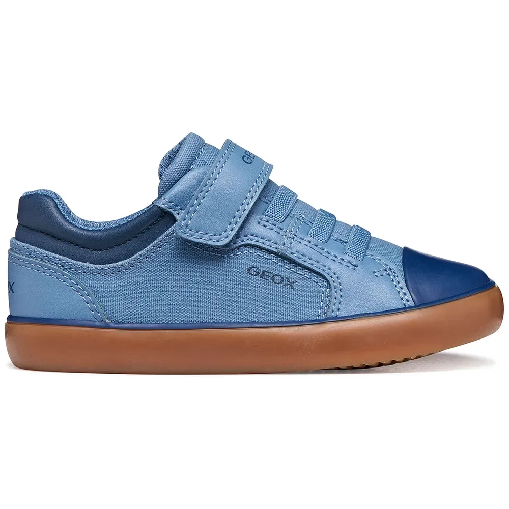Sneakers Senza Lacci Junior Gisli Dark Sky / Navy EU 35 - Geox - FashionsVida