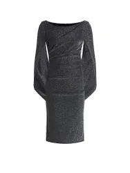 Vestido de cóctel azul oscuro 36