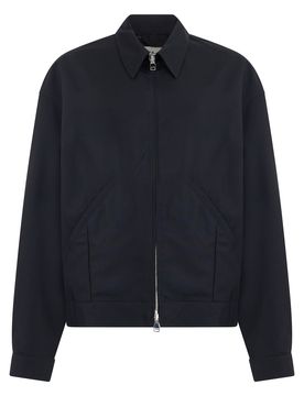 Fresh Wool Lightweight Zip-Up Jacket