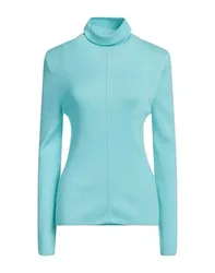 Rollkragenpullover Damen Tūrkis XS Damen