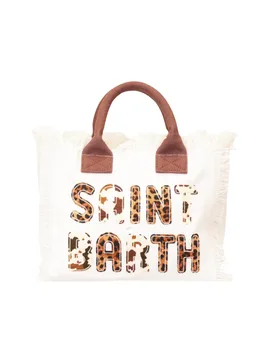 COLETTE MEDIA BIANCA Donna CON SCRITTA MACULATA - SAINT BARTH - FashionsVida