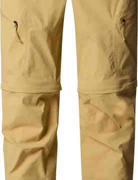 Pantalon déperlant de randonnée - M Exploration Reg Tapered Convertible Pant Khaki Stone en Nylon - Taille 36 - Beige - The North Face - FashionsVida