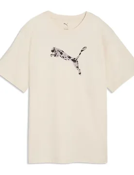 T-shirt à Manches Courtes Ess Graphic Animal Relaxed Fit Alpine Snow M - Puma - FashionsVida