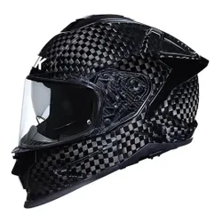 Casco Moto Integrale Titan Carbon Solid GLCA200 taglia M