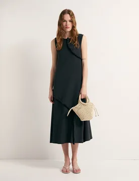 Sfera - Vestido fleco adorno - Sfera - FashionsVida