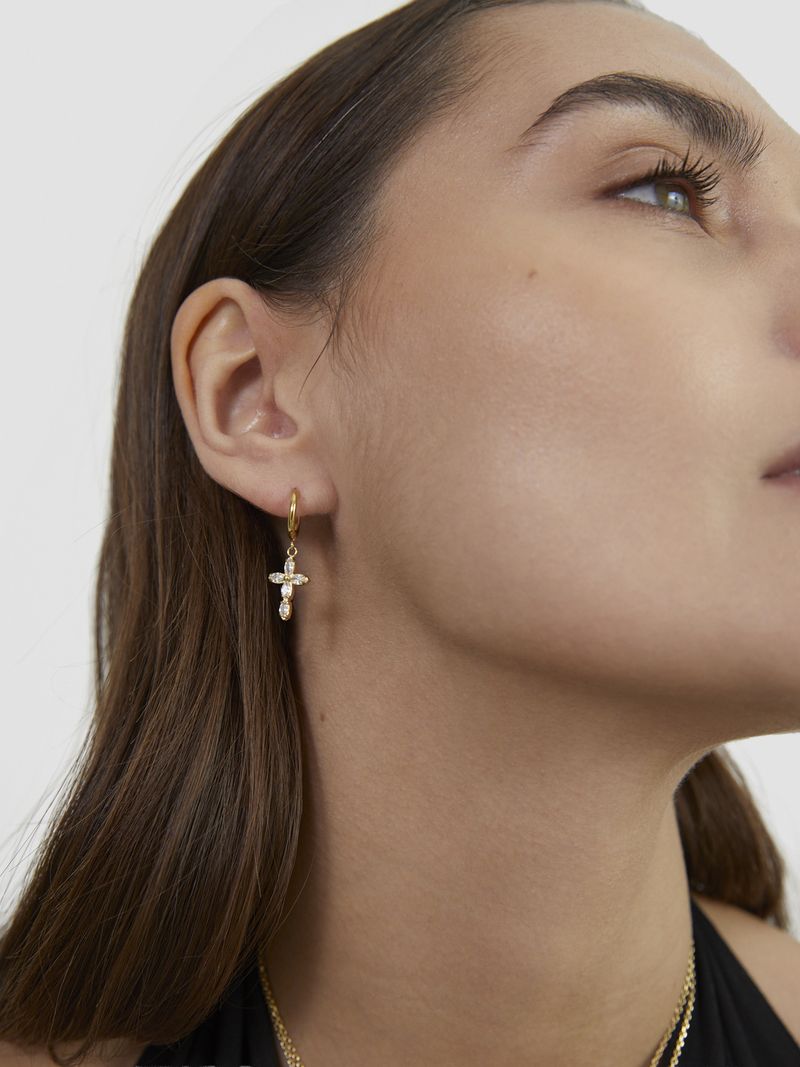 Orecchino oro - 14mm
