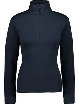 Sweat Damen Rollkragenpullover, schwarz D38
