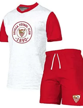 Pyjama à Manches Courtes Red / White 2XL