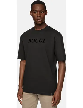Camiseta de hombre de algodón - Boggi Milano - FashionsVida