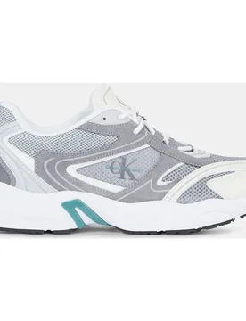 Zapatillas de hombre tipo running bajas en piel - Calvin Klein Jeans - FashionsVida