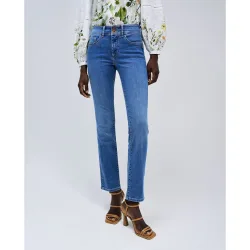 Vaqueros secret push in slim de mujer