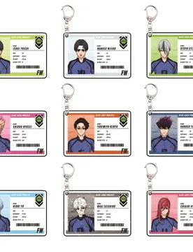 Blue Lock Player ID Card Version 6cm Acrylic Keychains Anime Collectible Merchandise Bag Pendant Fan Gift - Aliexpress - FashionsVida