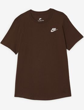 Nike Tee Shirt Club marron xs femme