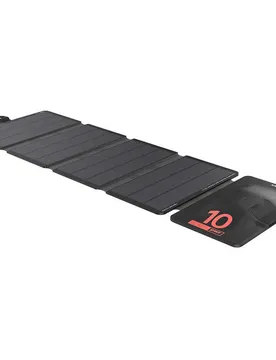 Caricabatterie Pwr 10w Folding Solar Black