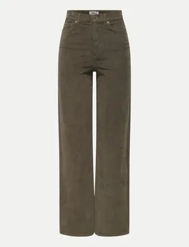 Only Wide-Leg-Hose Braun 36/32 - Only - FashionsVida