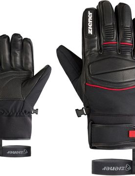 Gomin-Z Herren Fingerhandschuhe, pink 9