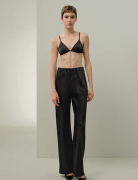 Soutien-gorge Triangle Soie Extensible L - Confort Ultime, Fermeture Avant, Soie Lavable