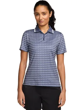 Golf Polo Dri-Fit Tour Print, lila m - Nike - FashionsVida