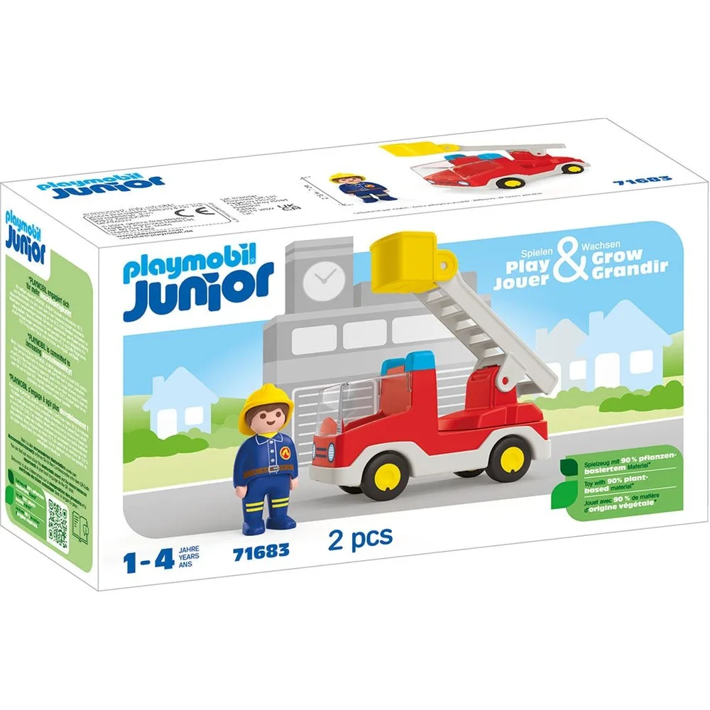 JUNIOR: camión de bombero - PLAYMOBIL - FashionsVida