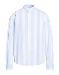 Hemd Herren Hellblau 40,41 Herren