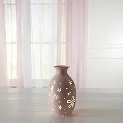 LED-Metallvase "Schmetterling" Eldo
