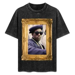 Nino Brown NJC T-Shirt Minimalist Plain Crew Neck T-Shirt