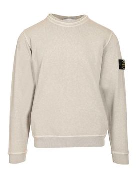 Stone Island Felpa In Cotone Malfil