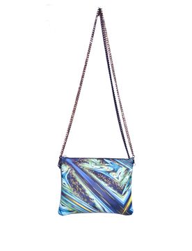 Borsa a tracolla in stampata Cleopatra