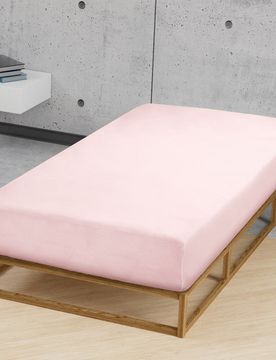 Feinjersey-Spannbetttuch rose, 1x 180x200 cm - 200x200 cm