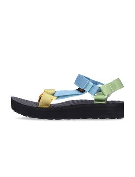 Sandalo Donna Midform Universal W Metallic Blue/multi