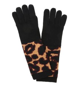 Guanti Wild cat neri e