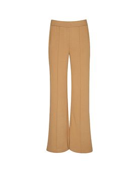 Hose Flared Fit braun L damen