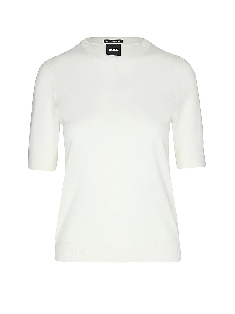 Boss Pullover FARBELLA crema S - BOSS - FashionsVida