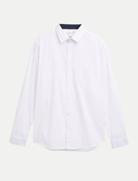 Slim-Fit Hemd Weiß 3XL